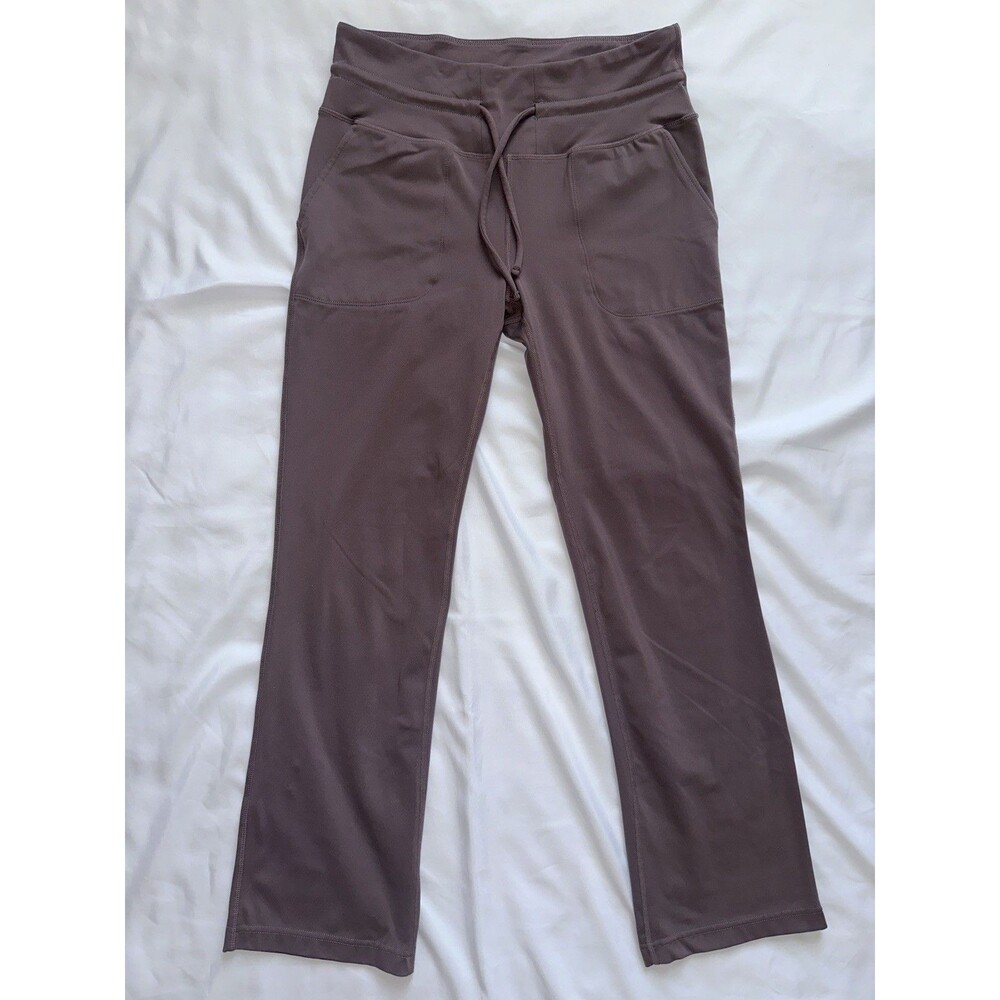 Mondetta Women's High-Rise Flare Pants Activewear Sparrow Size Medium